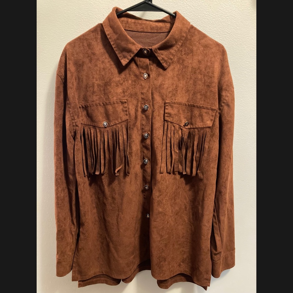 Fringe Trim Shirt